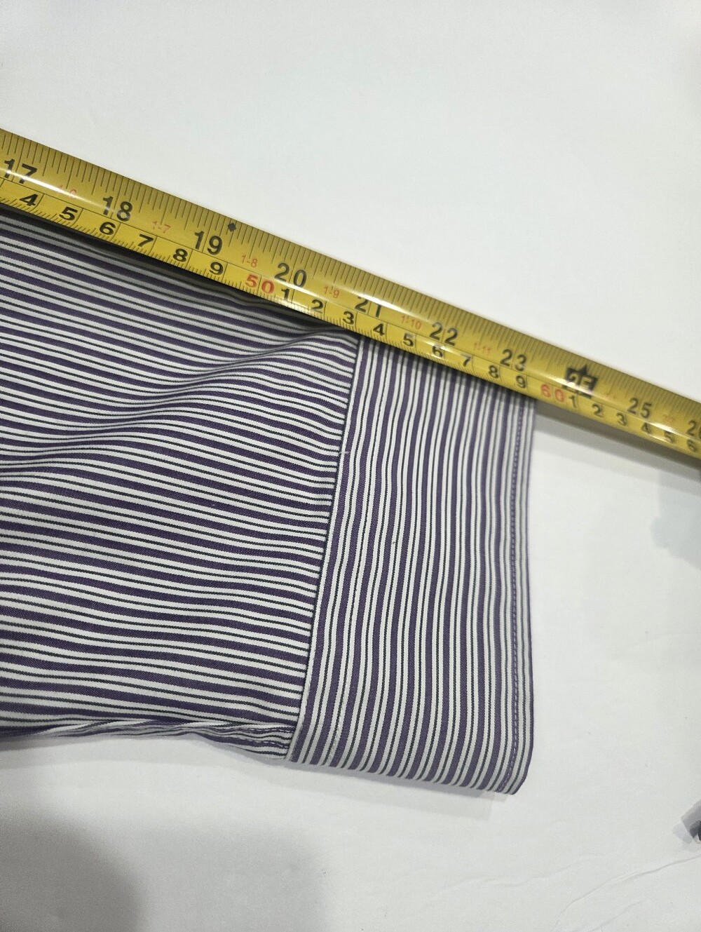 Ralph Lauren Purple  and White Striped Shirt Sz.2X - Picture 5 of 7